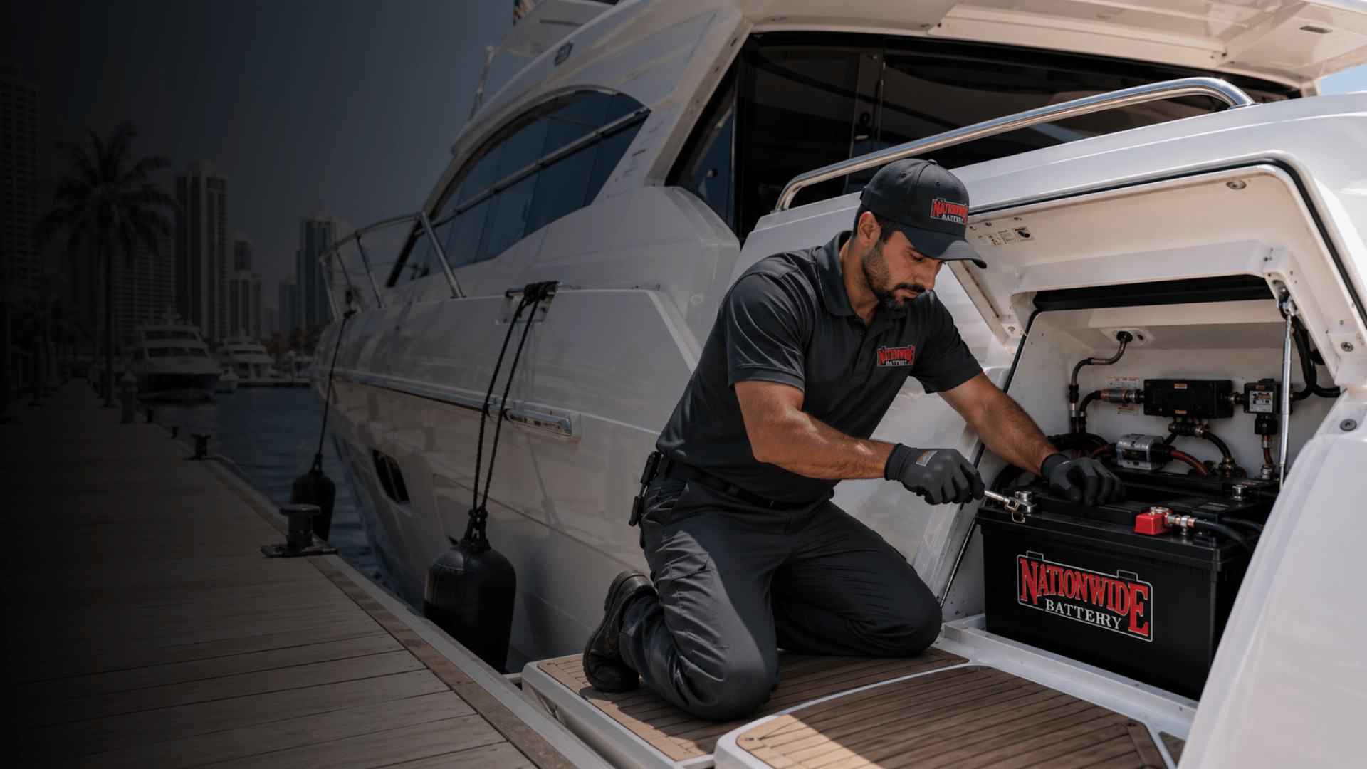 Battery technician